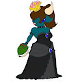 Fizz as Bowsette by FizzyBubbleTea