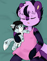 Sleeping with your plushie