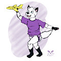 Casper's Airplane by CasperthePuppy