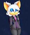 Rouge the bat by Duzell