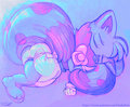 TailsLover100 - Sleeping Fox by OverFlo207