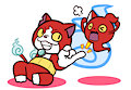 jibanyan and junior