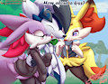 How about a kiss? by CoffeeFly