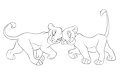 Simba and Nala