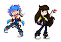 Pride chibis duo
