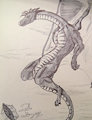 Penned Dragon by dresil