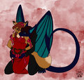 Pregnant Snuggles by SunettetheWolf