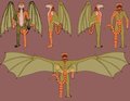 Dragon Tiger Viper Reference Sheet by KiyaraSabel