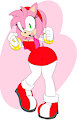 Amy Rose (Hedgegirl Outfit) by Denizen1414