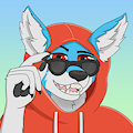Hoodie Wolfie by Fluffybuck