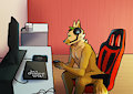 Valentin by DanCrescentWolf