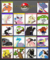 Gift Art: Pokemon Favorites