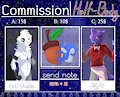 COMMISSION|HALF-BODY [OPEN ] by Megastone03
