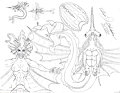 Mockmaid D&D Monster/Creature sheet by BooRat
