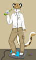 The Angry Video Game Ocelot Nerd by Ironmania2003