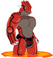 Groudon Emerges by Notkastar