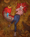 Fall Cutie - By Blacku-Draws