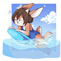 Learning Swimming, by Sandopoliszone