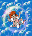 Peggy in the Bubbles