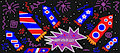 Firework Frenzy Graffiti
