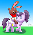 Amy Riding Jewelia -By CoffeehoundJoe-