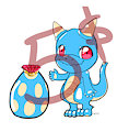 Adoptable - Ruby Dragon - 5$