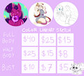 Commisions info