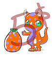 Adoptable - Emerald Dragon - 5$