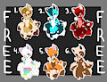 FREEBIE FRIDAY : FREE KITSUNE ADOPTS!!!