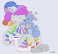 Sammy Plush Hugs by ChocolateKitsune