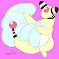 derFisch x Afterglow: Belly Pillow