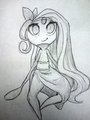 Meloetta sketch by ButtercupSaiyan