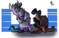 Oh no! D: Commission by Donryu