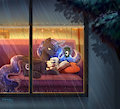 [patreon reward] rainy nights