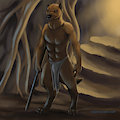 Bush dog Kor by ScratchGryph