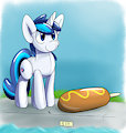 Shining Armor Poolside by ponballoon