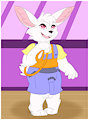 C : Bunny wants walkies! by TheLittleShapeshifter