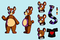 Teddy Bearson refsheet
