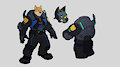 HC SVNT Dracones basic 'armor' design by ChiefAkela