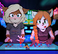 Hailey and Cali by KittyPrint
