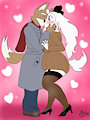 Fox x Fay - Lovey Dovey Kiss ! by killerkittyneko