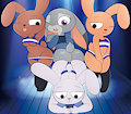 Commission - Bunch of bunnies!