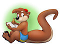 Otter Artist by BlurTheFur