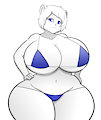 Busty Bikini - Alexis by littledredre