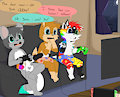 Smash Bros with some "babies" by TommyTheMouse