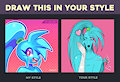 Draw Spaicy meme (Gift Art)