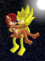 Super Sonic And Sally by hker021