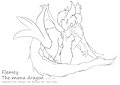 Flamey, The mana Dragon by Silvtalon