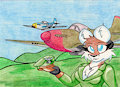 Armed Anthros: North American Aviation P-51D Mustang