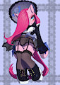 Gothic Punk Lolita Pinkamena - My Little Pony by unousaya